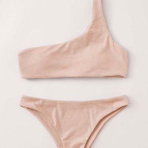 One shoulder bikini!